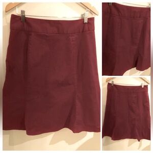 5/$20 GAP 12 L, cherry red skirt